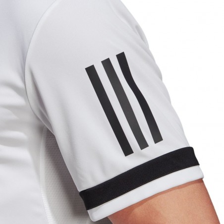 Adidas -Adidas Club 3STR Polo White Adidas -Adidas Club 3STR Polo White
