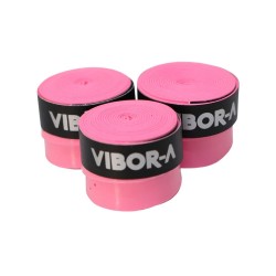 Pack 3 Overgrips Vibora Rosa Fluor Perforado