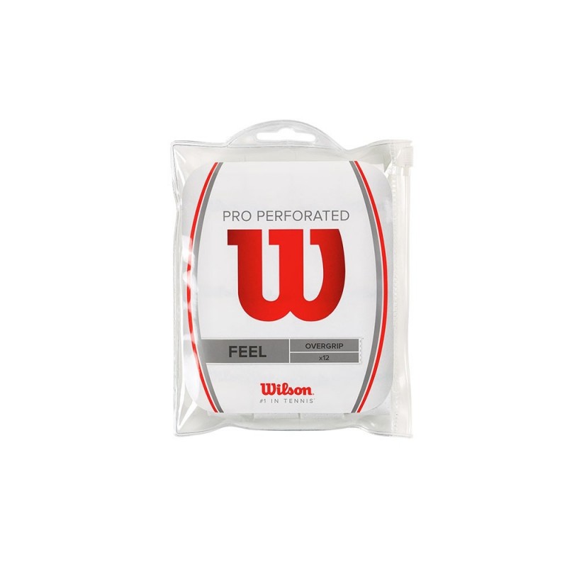 WILSON -Wilson Pro Overgrip Perforated Pack 12