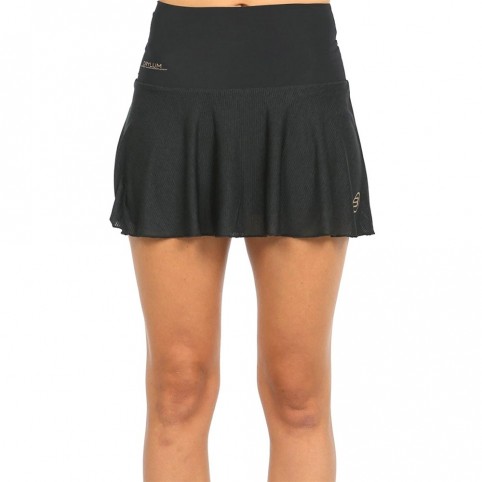 Bullpadel Yanta Black Woman Skirt |BULLPADEL |BULLPADEL padel clothing