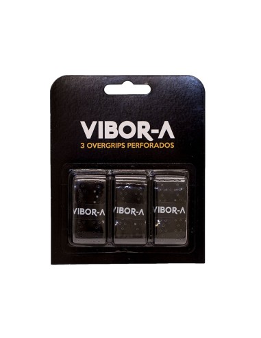 Vibor-a -Blister Overgrip Vibor -A Pro X3 Nero perforato