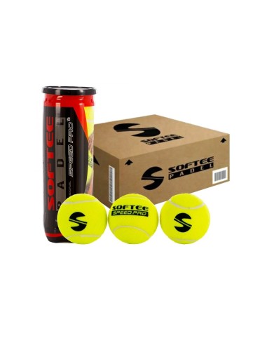 SOFTEE -Box of 24 cans 3 Softee Speed Pro balls