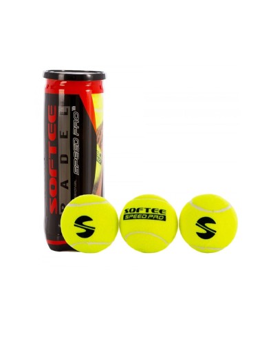 SOFTEE -Behållare med 3 Softee Speed Pro Balls
