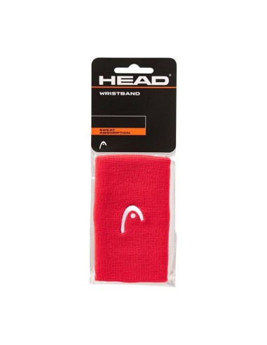 Head -Head 5 Inch Wristband Red