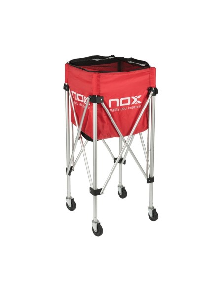 Nox -Nox Red Folding Basket With Wheels