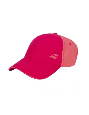 Babolat -Babolat Basic Logo Boné Rosa Menina