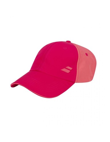 Babolat -Cappellino Babolat Basic Logo Pink Bambina