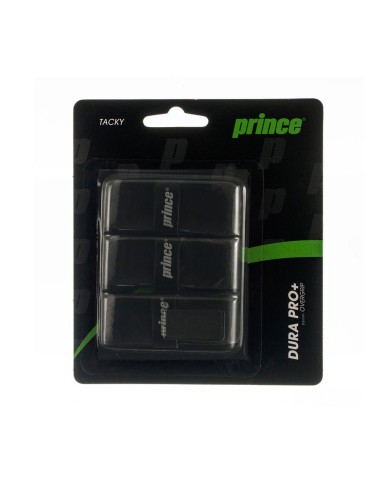 PRINCE -Pack 3 Overgrips Overgrip Durapro Blister Black