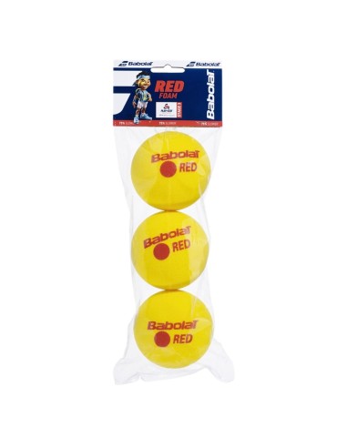 Babolat -Babolat Red Foam Junior 3 Ball Lata