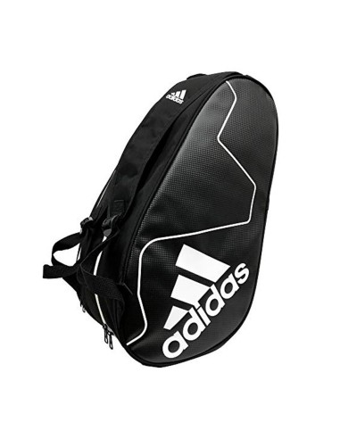 Adidas -Borsa da paddle Adidas Carbon Control nera bianca