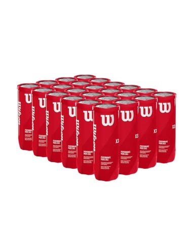 WILSON -Box of 24 Wilson Padel X3 Ball Cans