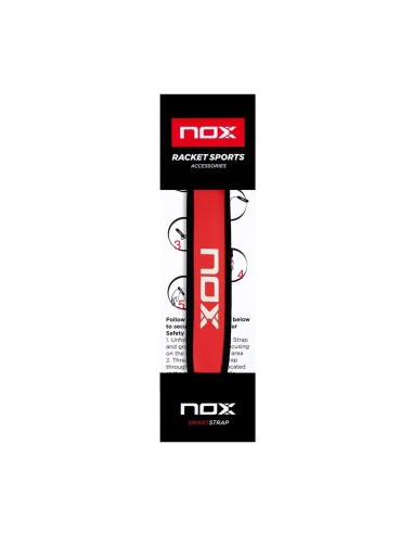 Nox -Cord Nox Smartstrap Luxo Vermelho