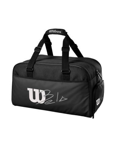 WILSON -Bolsa Duffel Pequena Wilson Bela Preta