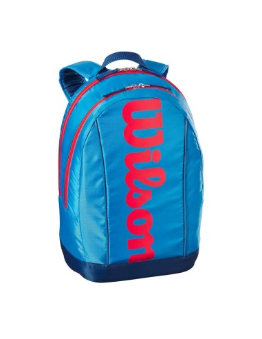 WILSON -Mochila Wilson Azul Vermelho Júnior Bolsa Padel