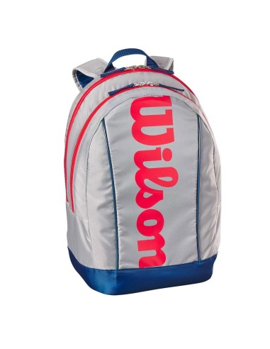 WILSON -Wilson Backpack Junior Silver Padel Bag