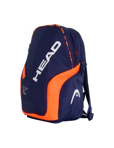 Head -Head Tour Team Club Bag Navy Blue Orange