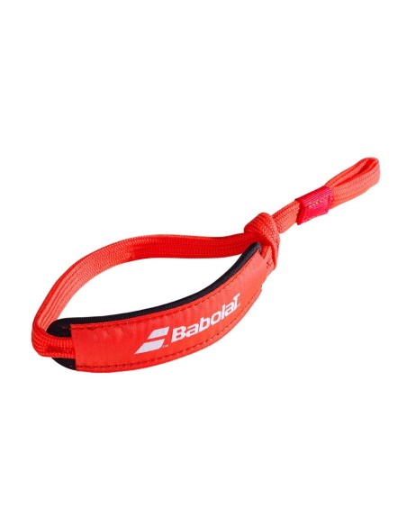 Babolat -Cordão Babolat Wrist Strap Pad Vermelho
