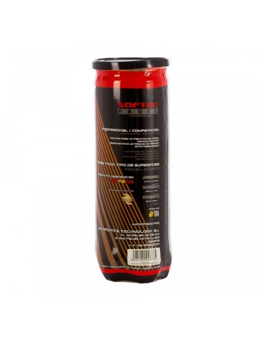 SOFTEE -Bote 3 Pelotas Softee Speed Pro