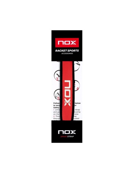 Nox -Cordon Nox Smartstrap Luxury Rojo