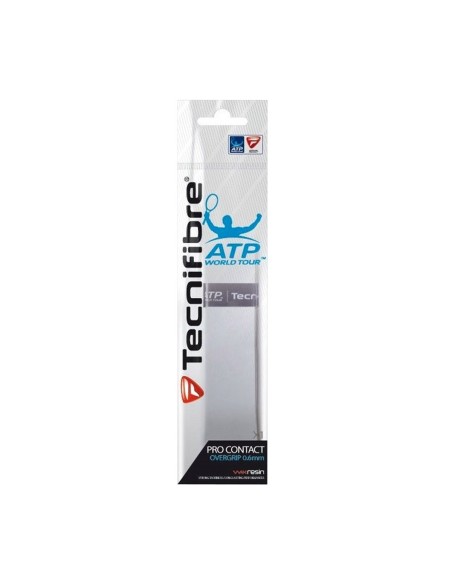 TECNIFIBRE -Tecnifibre Contact Pro Overgrip Branco