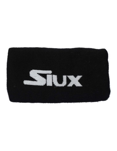 Siux -Siux Long Jacquard Cotton Wristband Black