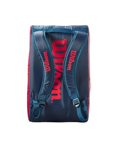 WILSON -Paletero Wilson Padel Rojo Junior 2