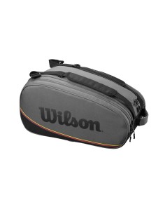 WILSON -Paletero Wilson Tour Pro Staff Padel Gris 2