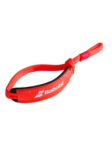 Babolat -Cordão Babolat Wrist Strap Pad Vermelho