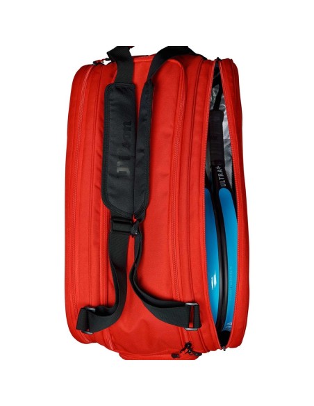 WILSON -Paletero Wilson Tour Padel Rojo