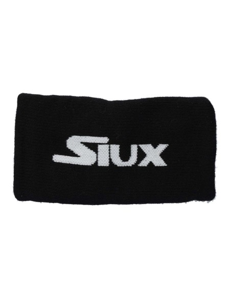 Siux -Siux Long Jacquard Cotton Wristband Black