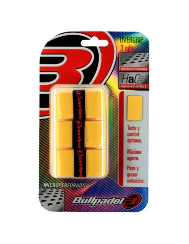 Bullpadel -Overgrip 3 Unidades Gb-1201 023 Amarelo 478671