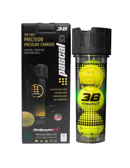 Bullpadel -Presurizador Bullpadel Pascal Box 3b