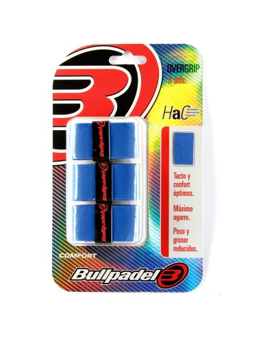 Bullpadel -Overgrip 3 Unidades Gb1200 971 Amarillo Fluor 450839