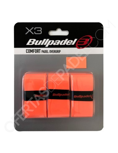 Bullpadel -Overgrip 3 Unidades Gb1200 971 Amarillo Fluor 450839