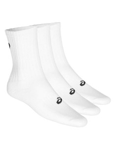 Asics -Calcetin 3ppk Crew Sock Negro 155204 0900 2