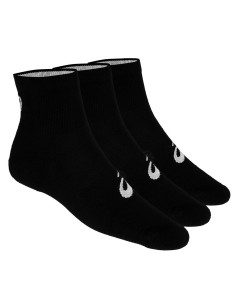 3ppk Quarter Sock Black 155205 0900