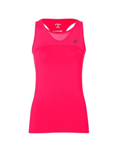 Asics -Camiseta Athelete Rosa Fluor