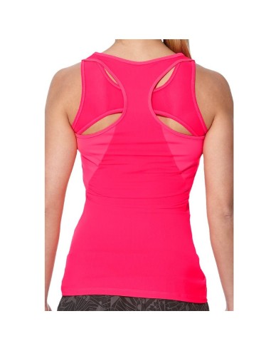 Asics -Camiseta Regata Atleta Rosa Fluorescente
