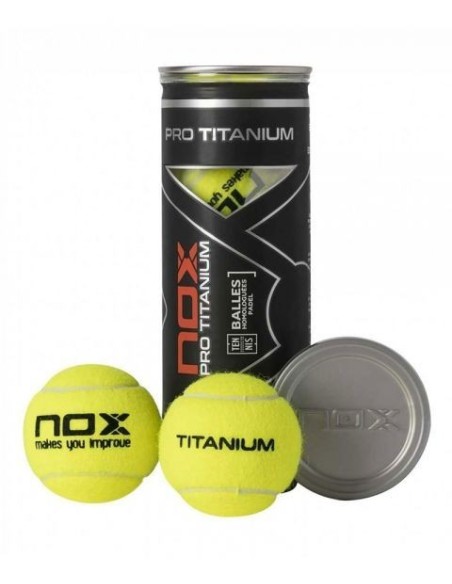 Nox -Vasilhas de 3 bolas Nox Titanium Pro Caboprti3un