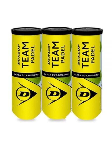 Dunlop -Dunlop Team Padel Ball Canister 601385 Dunlop -Dunlop Team Padel Ball Canister 601385