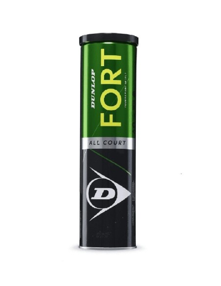 Dunlop -Lata de 4 bolas Dunlop Fort All Court 601316 Dunlop -Lata de 4 bolas Dunlop Fort All Court 601316
