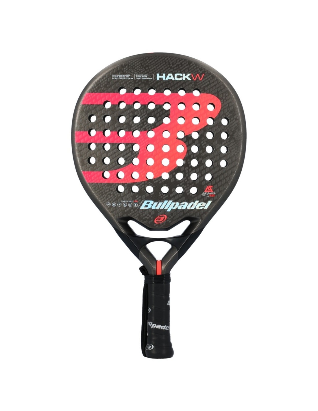 Bullpadel Hack W 19 Rd 460358 Femme Pelle Raquettes de padel