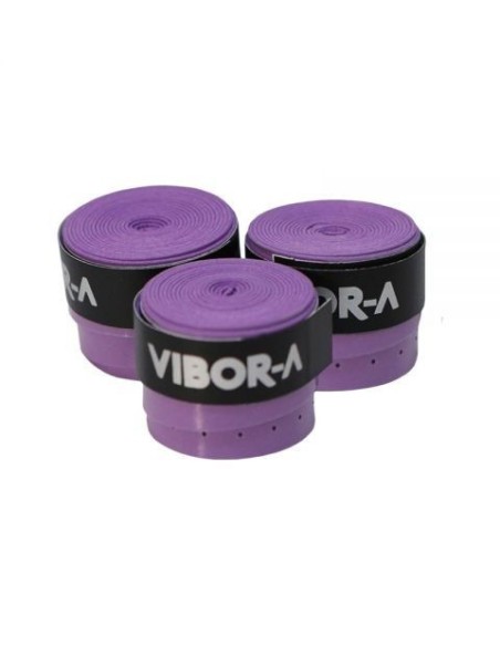 Vibor-a -Pacote 3 Overgrips Vibor -A Micr. Violeta 41217.008.1