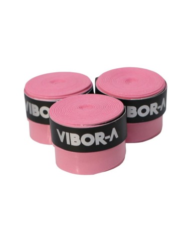 Vibor-a -Pack 3 Overgrips Vibor-A Rosa 41218.010.1