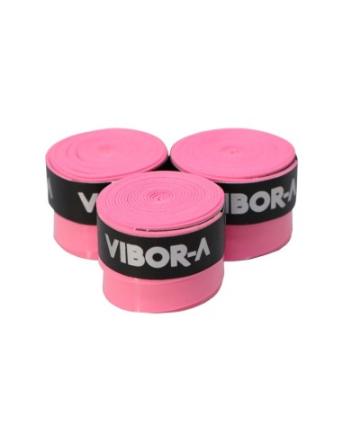 Vibor-a -Pack 3 Overgrips Vibor-A Rosa Fluor 41218.024.1