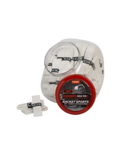 Nox -Drum 120 Uni Overgrips Pro White Ovpro120bl