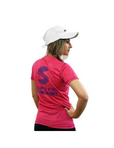 Camiseta feminina Softee Padel Zero 74059.014 fúcsia