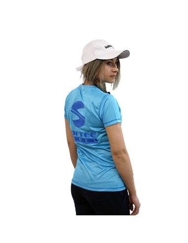 SOFTEE -Camiseta Softee Padel Zero Mulher 74059.012 Azul Claro