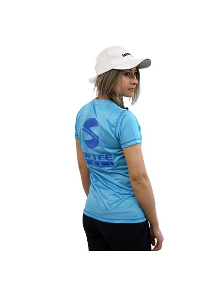SOFTEE -Camiseta Softee Padel Zero Mujer 74059.012 Celeste SOFTEE -Camiseta Softee Padel Zero Mujer 74059.012 Celeste