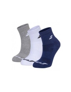 Babolat -Babolat Quarter Socks 3 Pairs Pack 5ua1401 1033